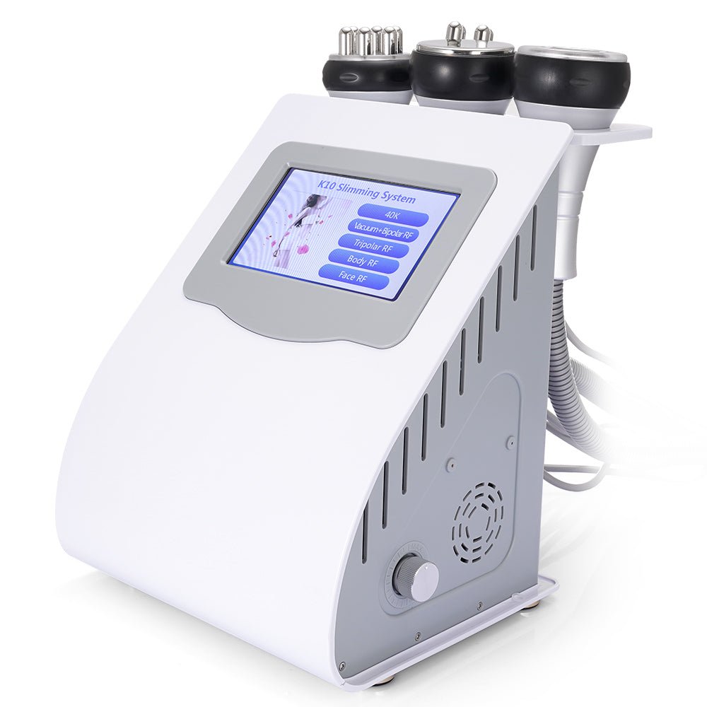Professional 5 IN 1 Ultrasound Cavitation RF Radio Frequency Bipolar  Tripolar 8 Polar RF Cavitation For Face And Body