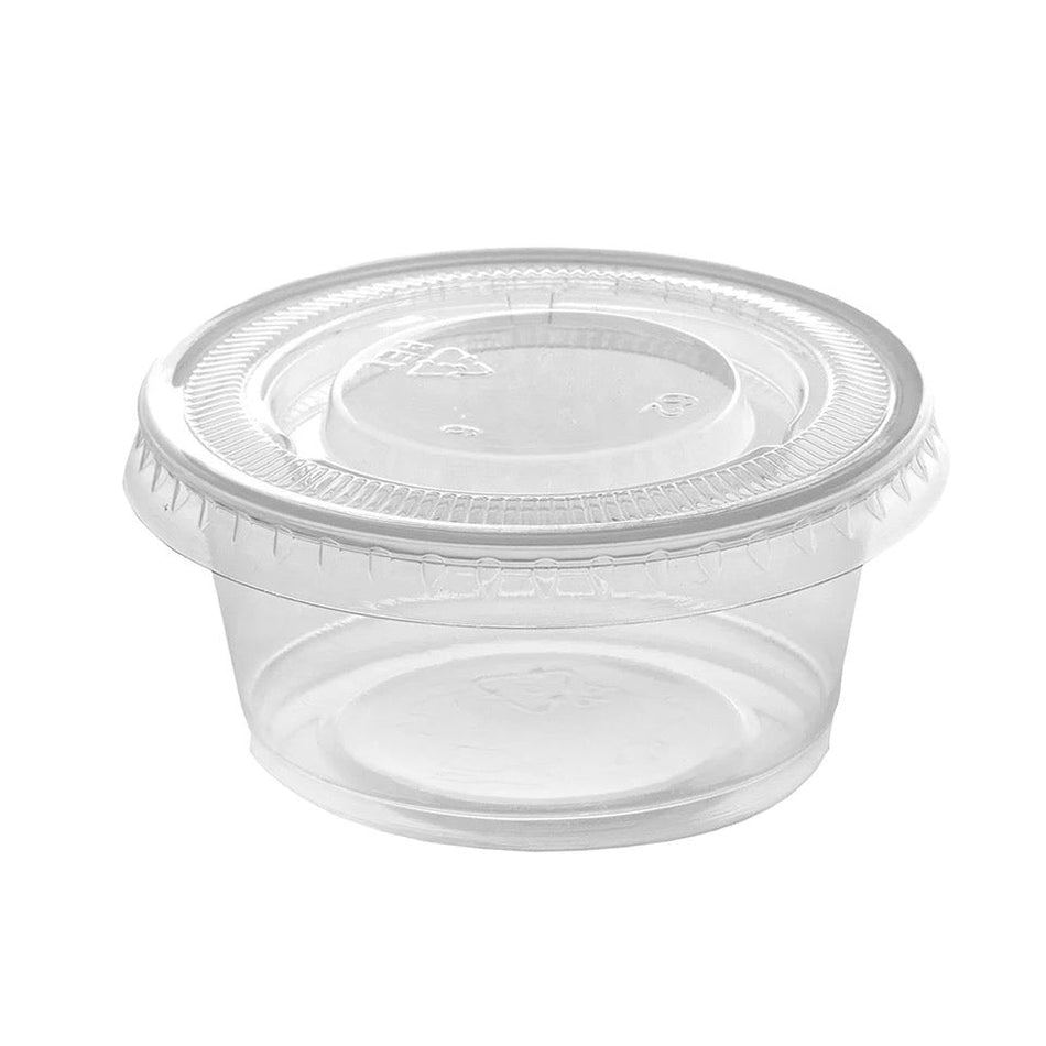 2oz Portion Cups with Lids, 250/pack