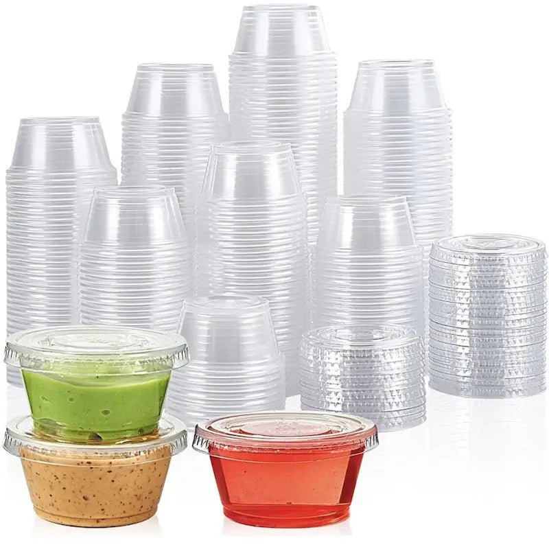 2oz Portion Cups with Lids, 250/pack