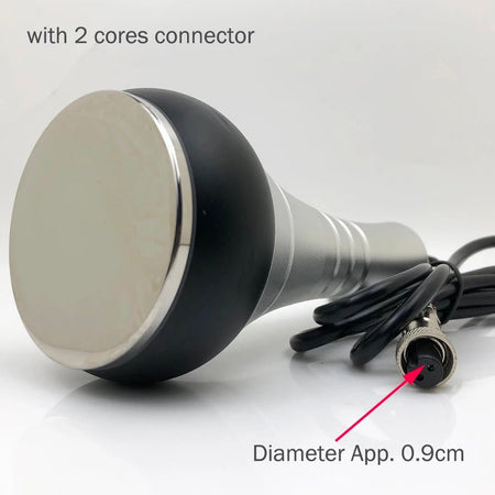 40KHz Cavitation (2 core, 0.9cm plug) Replacement Handpiece