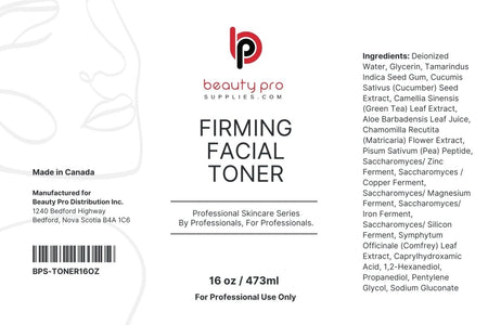 Beauty Pro Firming Facial Toner, Professional Size 16oz / 473ml