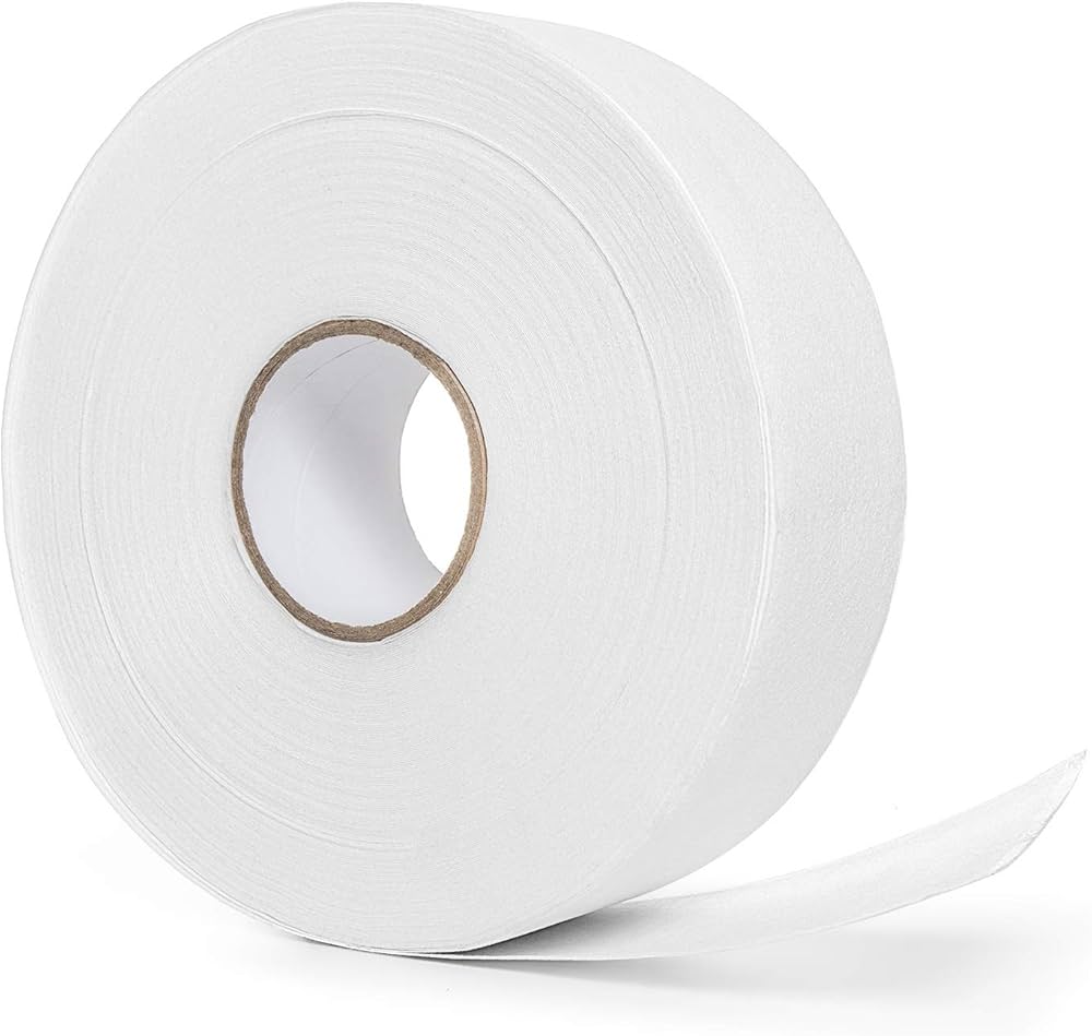 Cotton Wax Strips Roll 3” x 100 yards, 300ft Non - Woven Epilating Strip Wax Roll