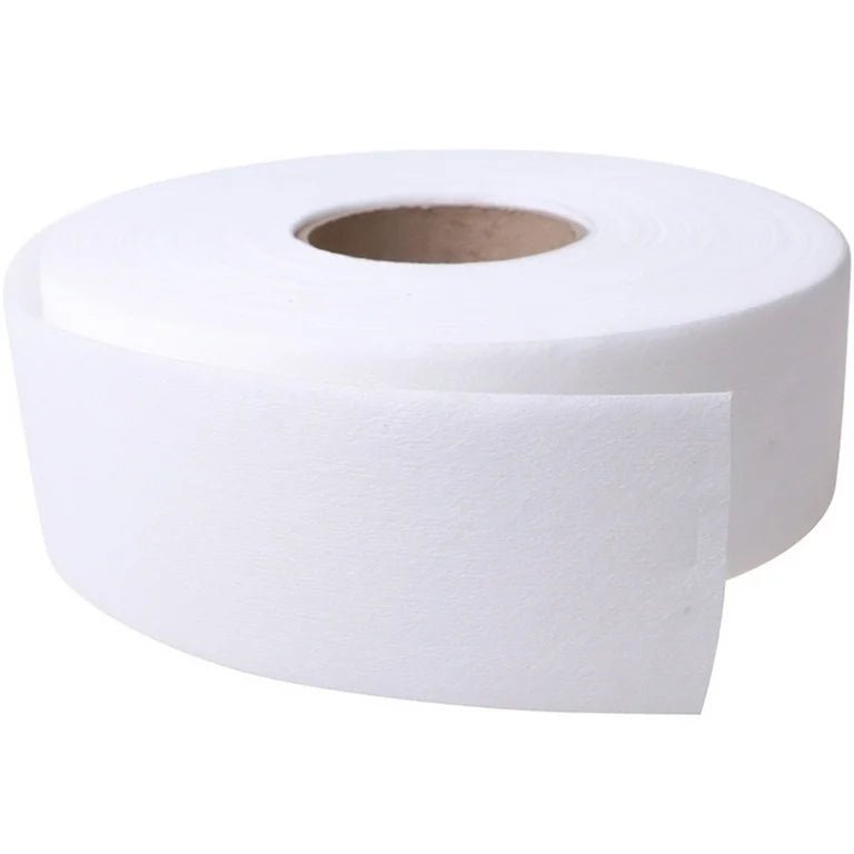 Cotton Wax Strips Roll 3” x 100 yards, 300ft Non - Woven Epilating Strip Wax Roll