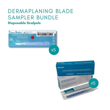 Dermaplaning Blade Sampler Bundle