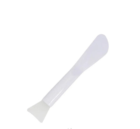 Dual Ended Applicator and Silicone Mask Brush, White