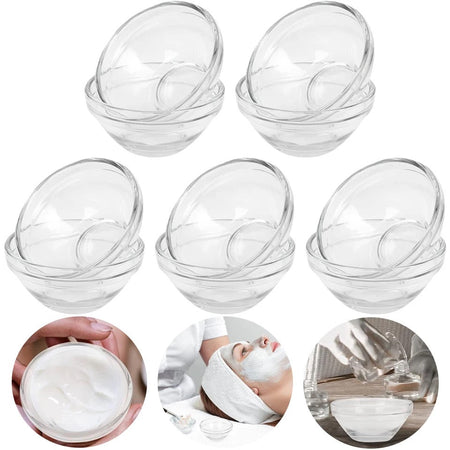 Facial Mask Bowl, #2 Clear Plastic