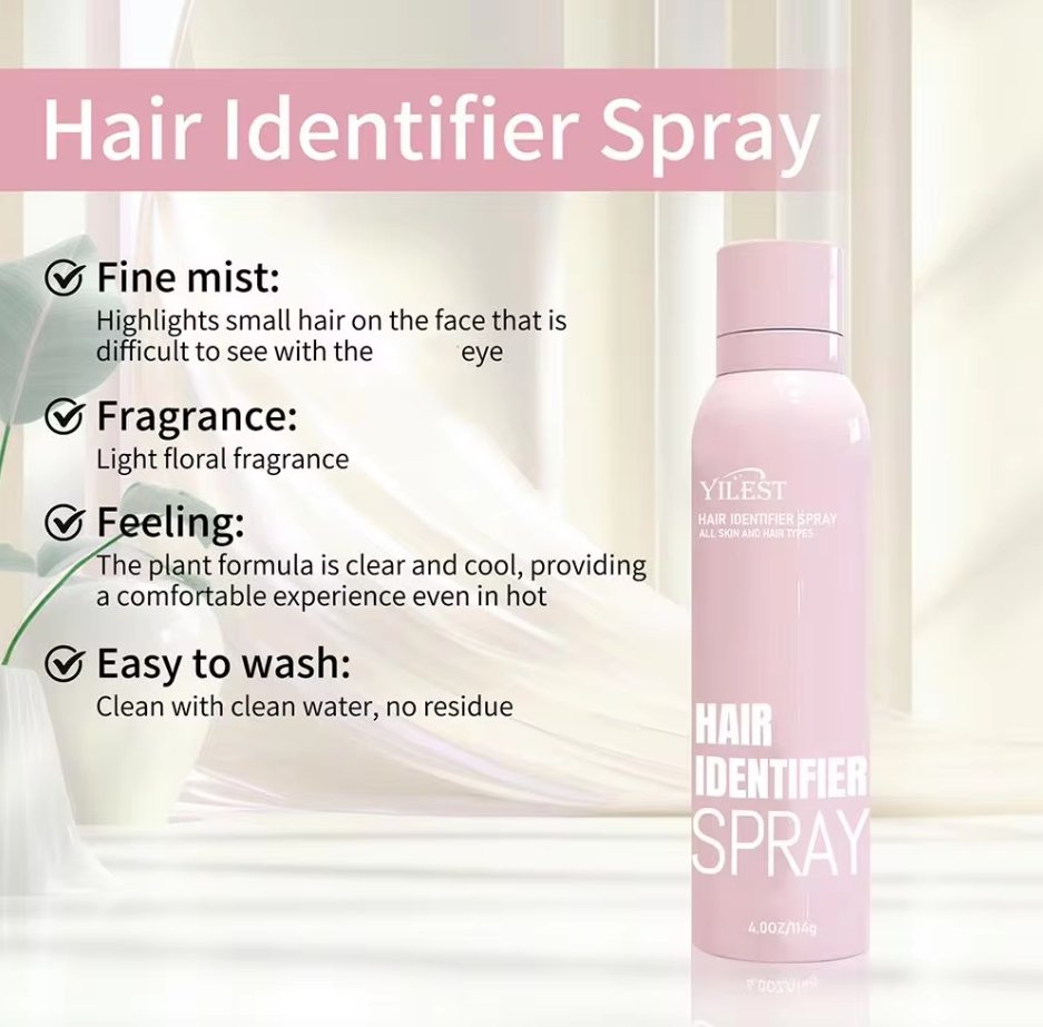 Hair Identifier Spray for Dermaplaning