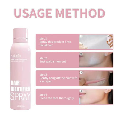 Hair Identifier Spray for Dermaplaning