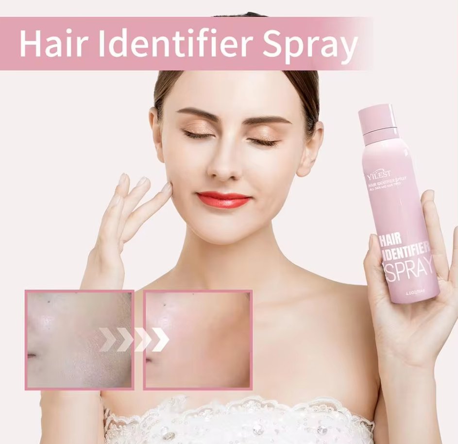 Hair Identifier Spray for Dermaplaning