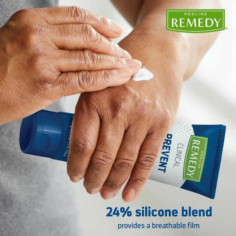 Medline Remedy Clinical Prevent Silicone Cream Unscented, 4oz / 118ml