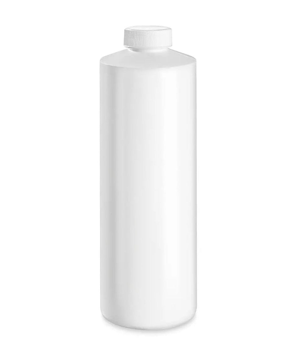 Packaging - White Cylinder Bottles - 16 oz / 473ml