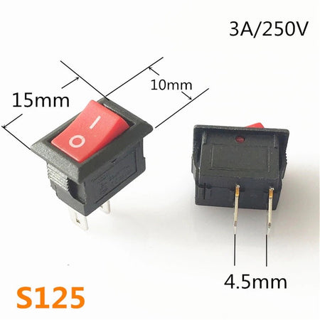 Replacement On/Off Power Switch for Beauty / Laser Equipment, 3A/250V