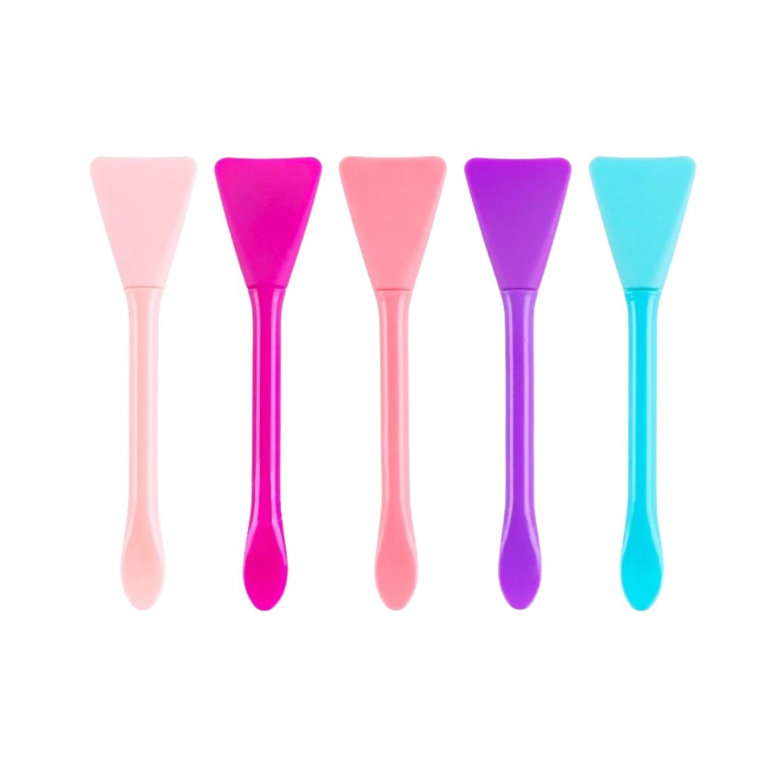 Silicone Facial Mask Brush, Dual Ended Spatula Tool 5”