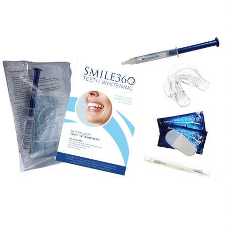 Smile360 Teeth Whitening Non - Peroxide Professional Treatment Kit