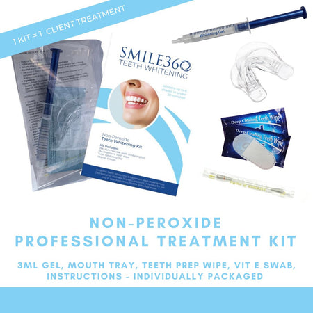 Smile360 Teeth Whitening Non - Peroxide Professional Treatment Kit Canada