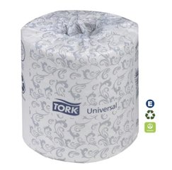 Tork Toilet Tissue 2 - ply 500 Sheet Roll, Case of 48 rolls