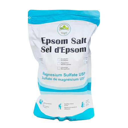 Yogti Epsom Salt Magnesium Sulfate USP, 3lb