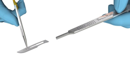 #10 Swann Morton Dermaplaning Blade | Stainless Steel - Pkg of 25