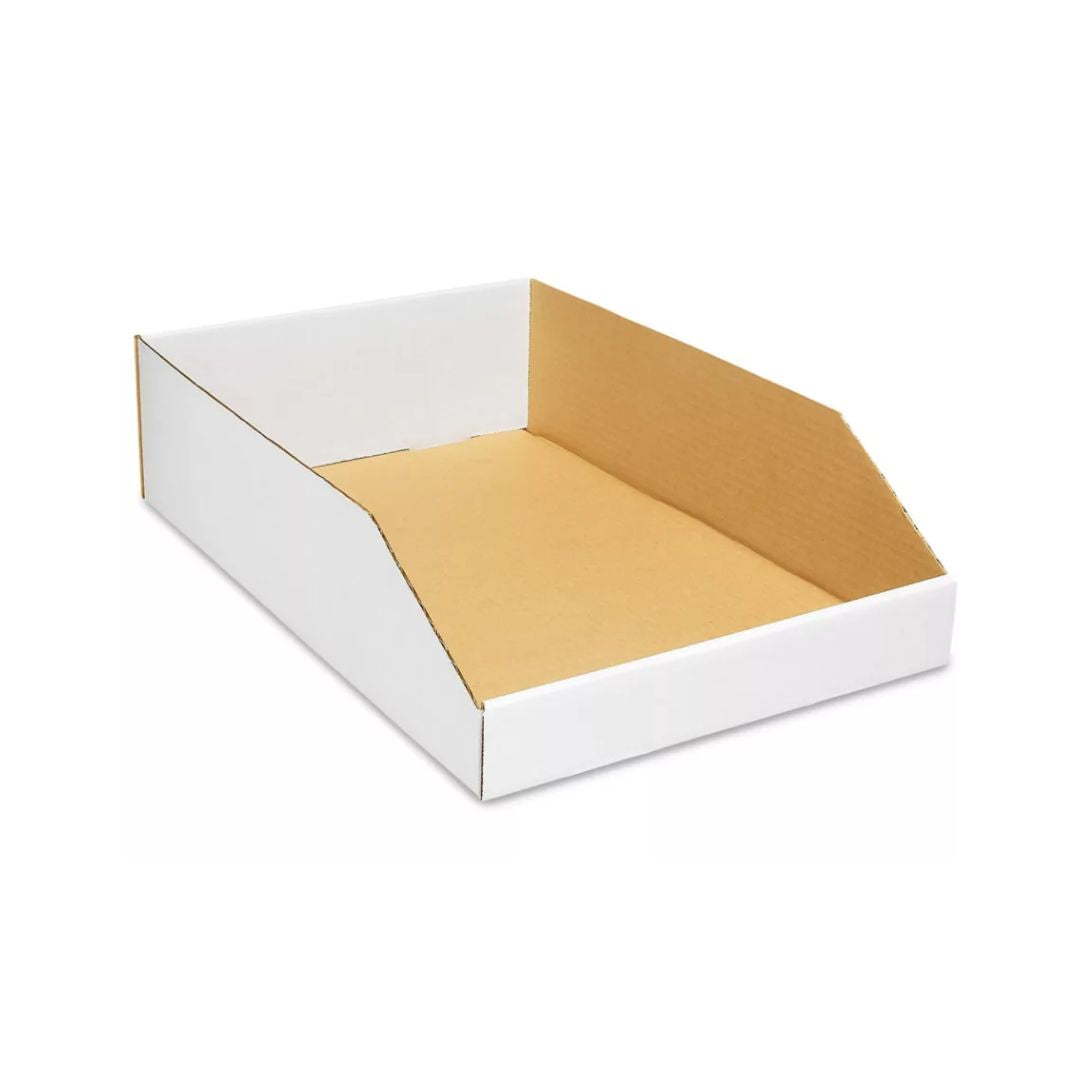 White Corrugated Bin Boxes - 18