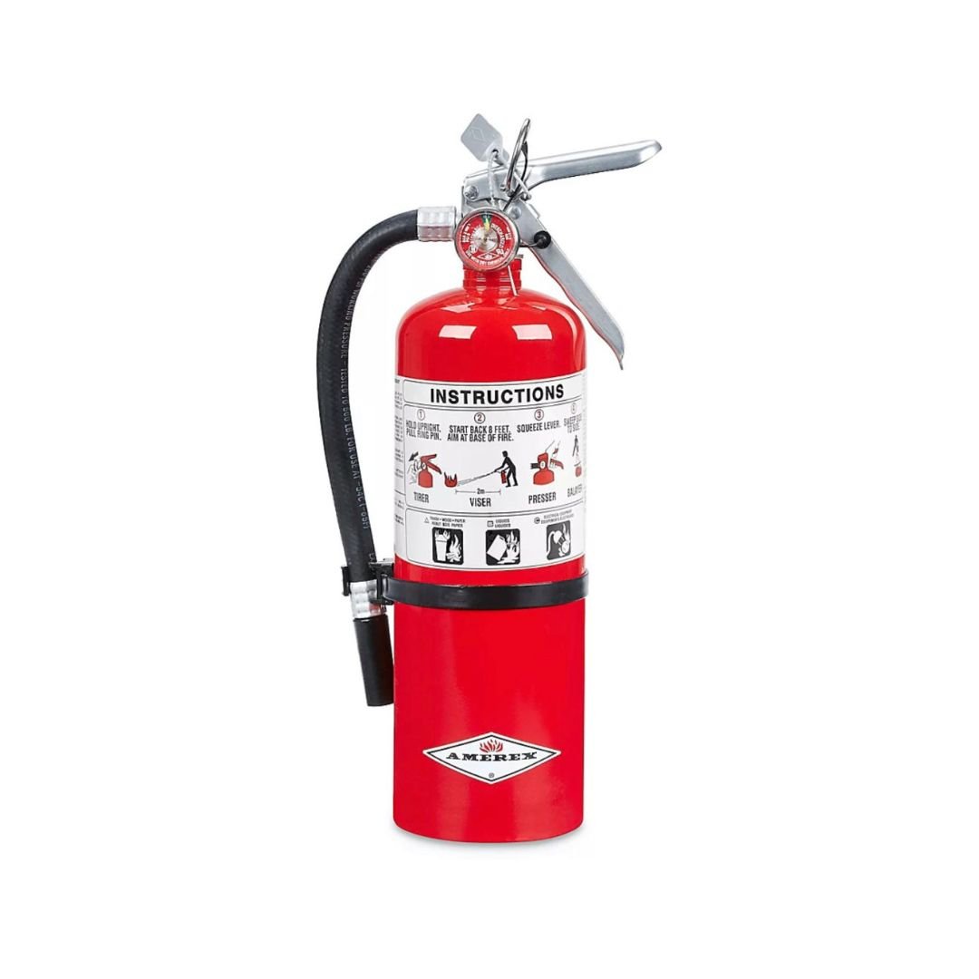 Amerex B500 5lb ABC Dry Chemical Fire Extinguisher – Beauty Pro ...