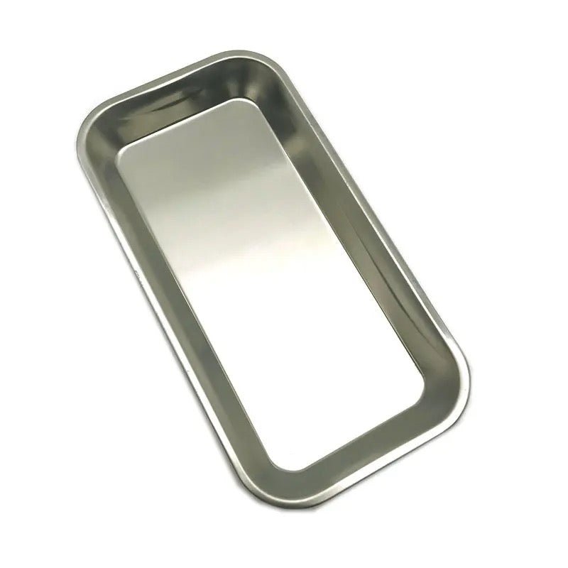 Stainless Steel Surgical Tray, Small (8.9” x 4.7”)